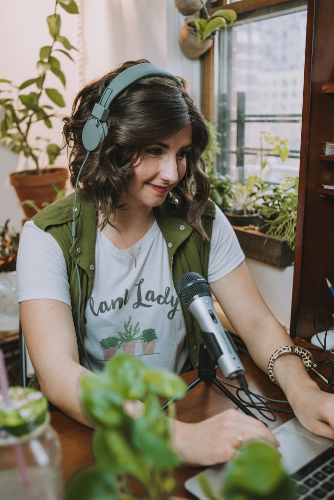 Maria Failla, host of the Bloom and Grow Radio Podcast